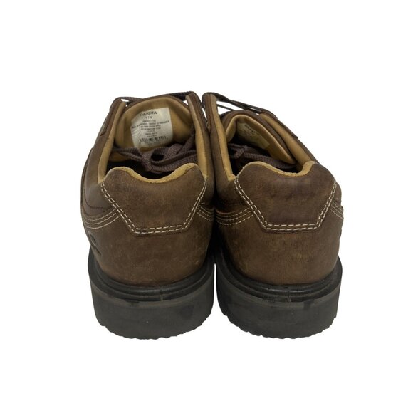 DAKOTA Men's Aluminum Toe Composite Plate Oxford Safety Shoes 1117QC Brown 12W - Picture 3 of 8